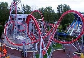 g force roller coaster tamworth