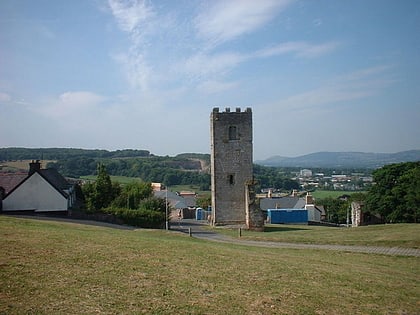 tower of st hilarys church denbigh