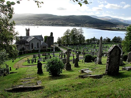 kilmun parish church and argyll mausoleum loch lomond and the trossachs national park