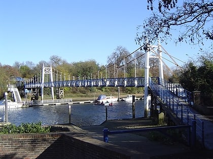 teddington lock footbridges londyn