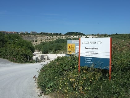 coombefield quarry ile de portland