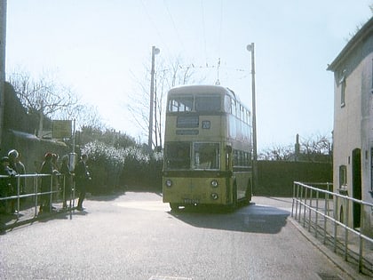 Christchurch trolleybus turntable