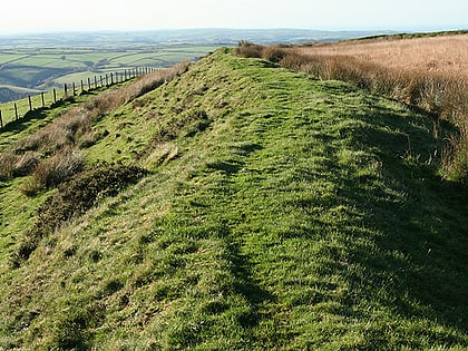 shoulsbury castle exmoor