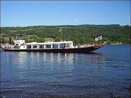 steam yacht gondola coniston