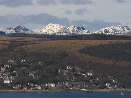 alpy cowal i arrochar park narodowy loch lomond and the trossachs