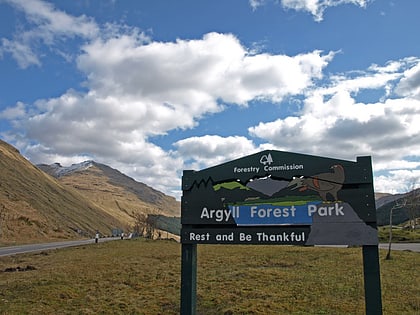 park lesny argyll park narodowy loch lomond and the trossachs