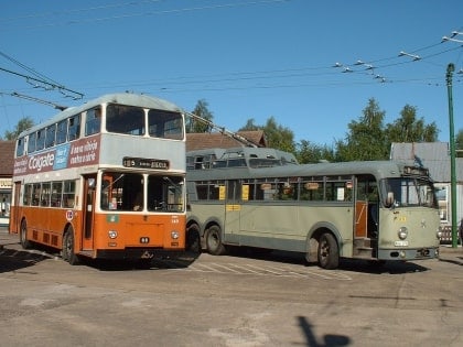 the trolleybus museum at sandtoft scunthorpe