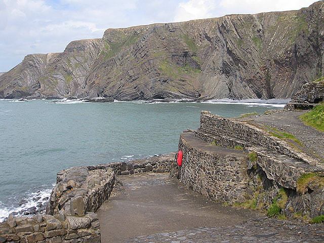 hartland quay north devon coast