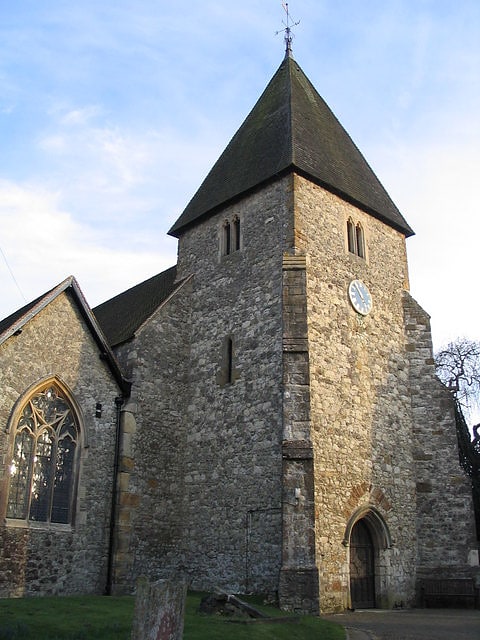 st marys church hadlow