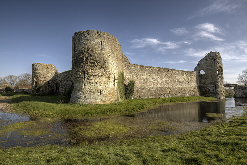 castillo de pevensey