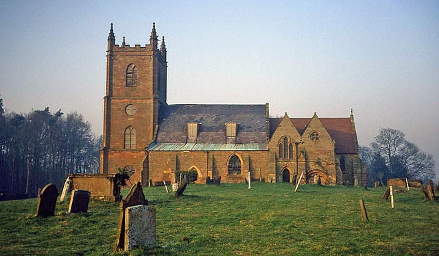 st mary the virgin church hanbury