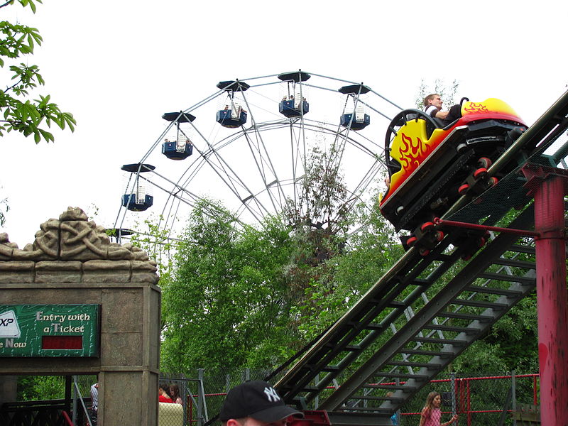 Dragon's Fury Roller Coaster