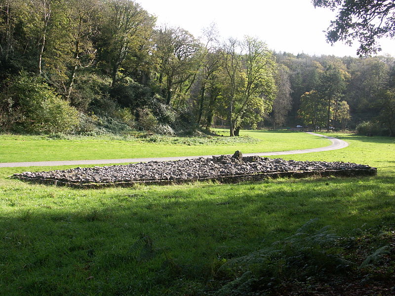 Parc Cwm long cairn