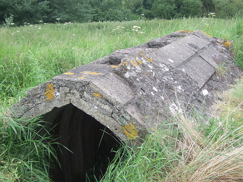 British hardened field defences of World War II