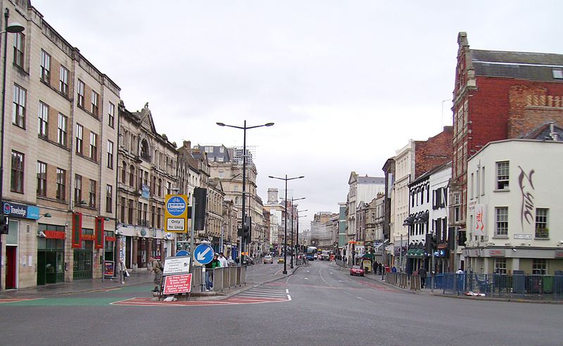 Cardiff city centre