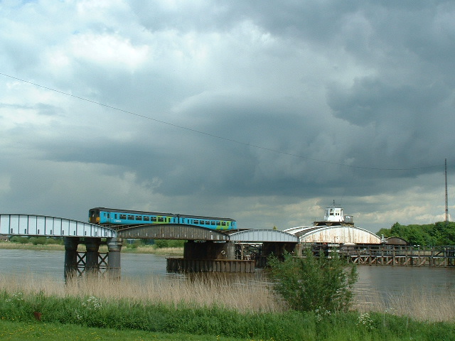 Goole railway swing bridge