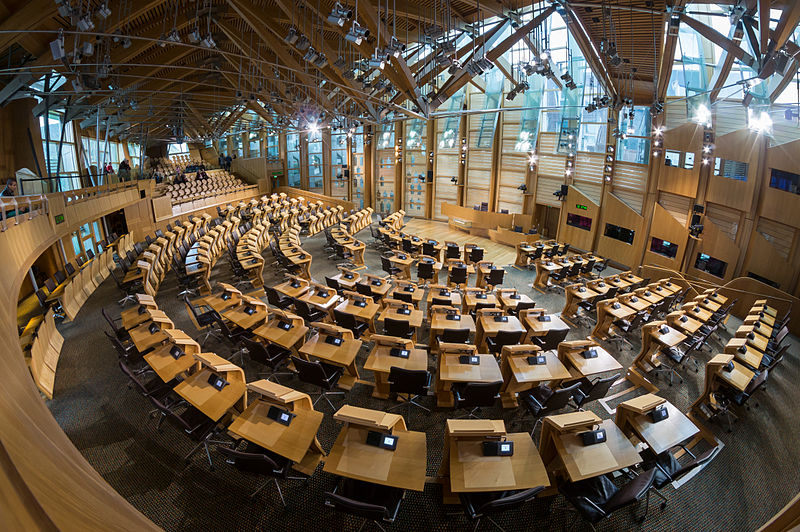 Edificio del Parlamento de Escocia