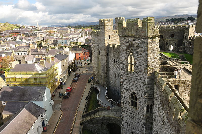 Burgen und Stadtmauern von König Eduard in Gwynedd
