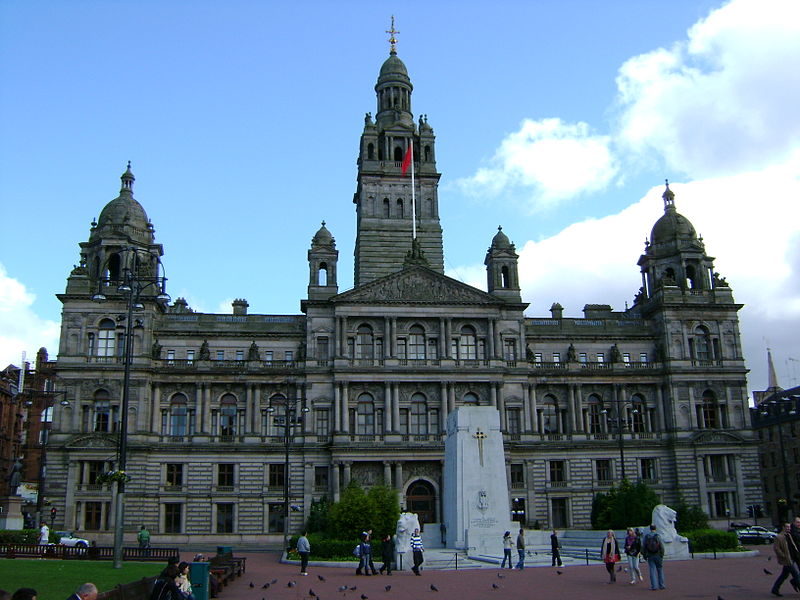 Edificio del Ayuntamiento de Glasgow