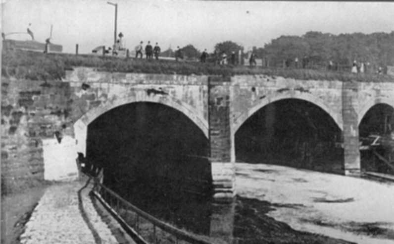 Pont-canal tournant de Barton