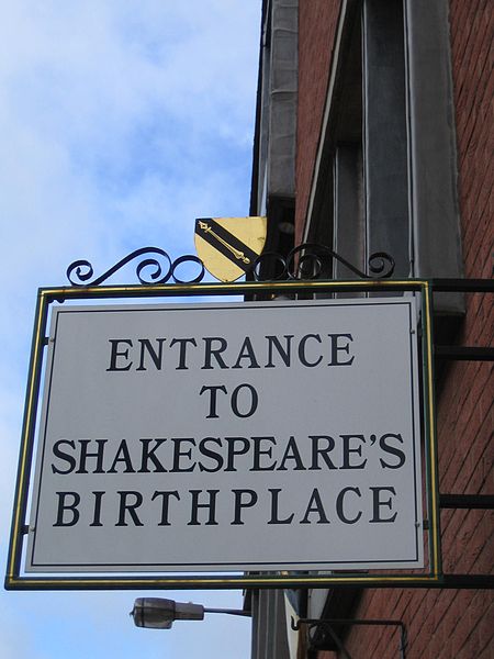 Maison natale de Shakespeare