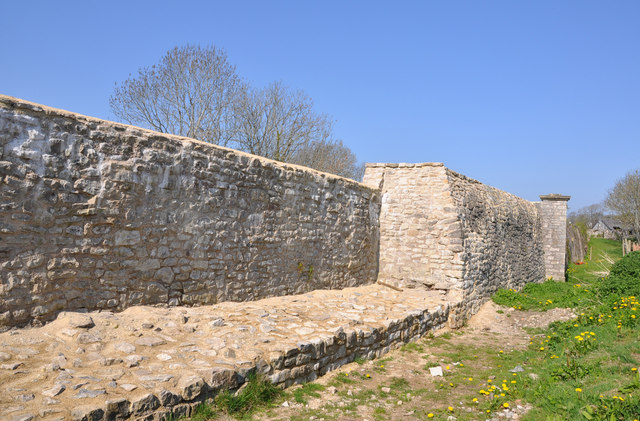 Cowbridge town wall