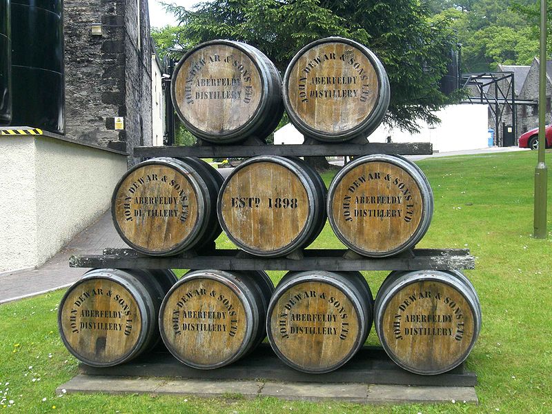 Aberfeldy distillery