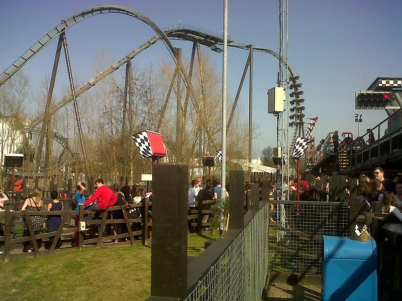 The Swarm Roller Coaster
