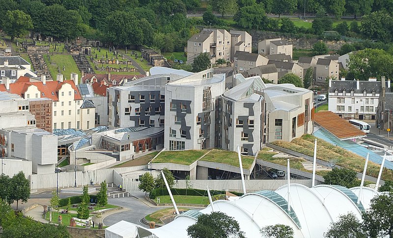Edificio del Parlamento de Escocia