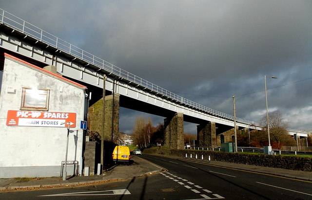 Landore viaduct