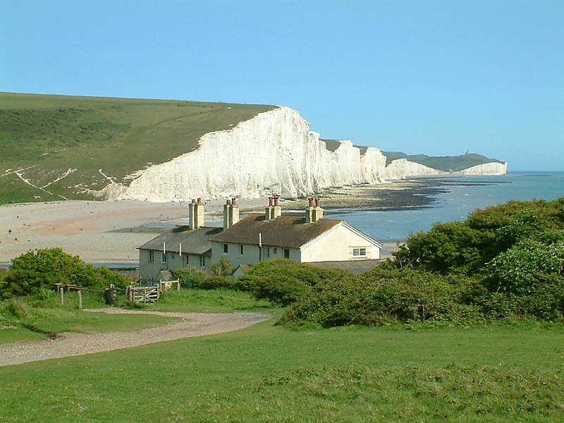 Cuckmere-Mündung, Großbritannien