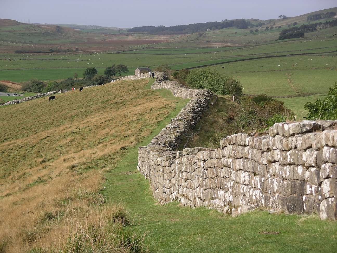 Muro de Adriano, Gran Bretaña