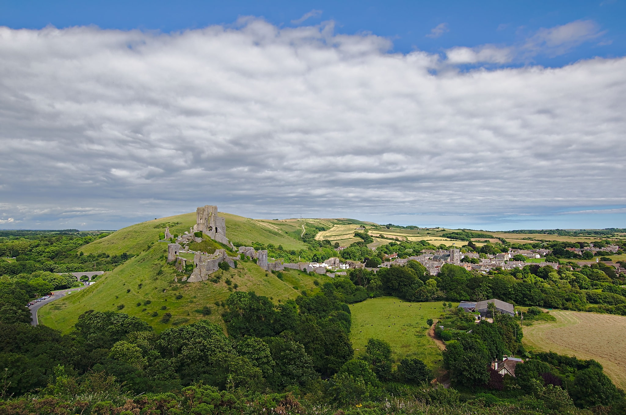 Corfe Castle, Gran Bretaña