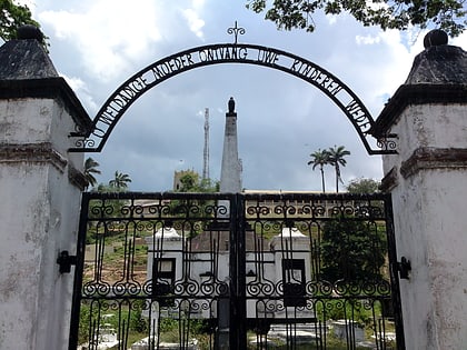 Niederländischer Friedhof in Elmina
