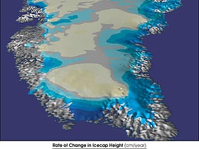 Grönländischer Eisschild