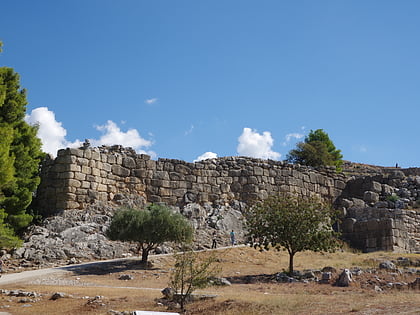 fortifications of mycenae mykene