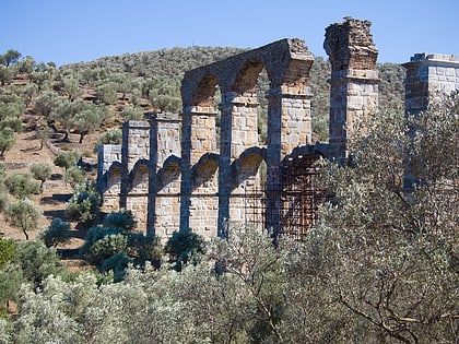 roman aqueduct lesbos