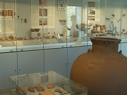 archaeological collection of agios andreas on sifnos milo