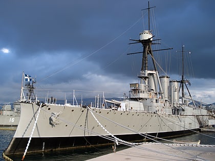 greek cruiser georgios averof athens