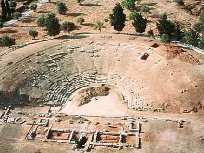the ancient theatre of eretria