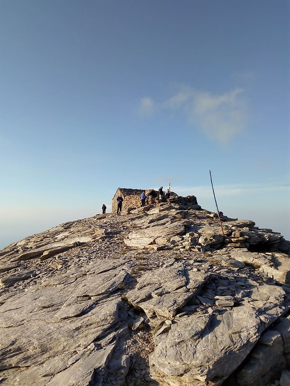 chapel of the prophet elias olympos national park