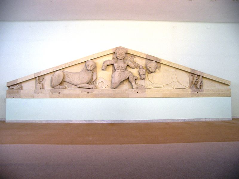 Temple d'Artémis à Corfou