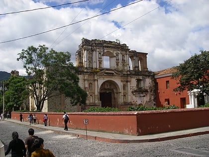 iglesia y convento de la compania de jesus antigua guatemala