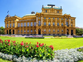 Kroatisches Nationaltheater in Zagreb
