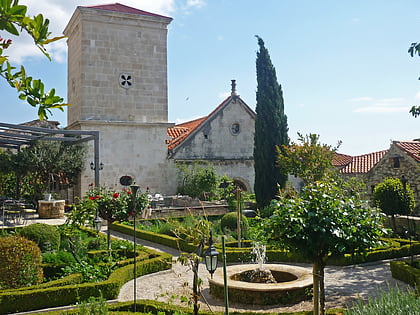 garden of st lawrence monastery szybenik