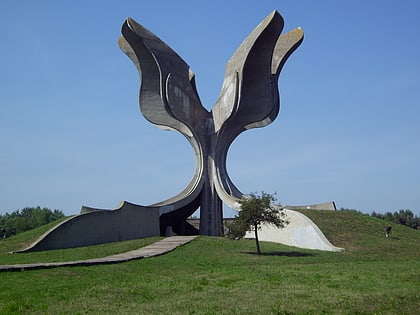 Stone Flower Sculpture