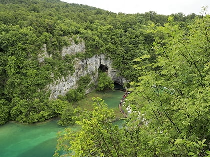 supljara cave nationalpark plitvicer seen