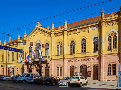 croatian national theatre in osijek
