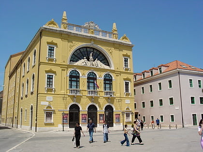 kroatisches nationaltheater in split