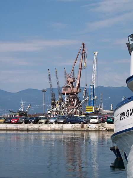 Hafen Rijeka